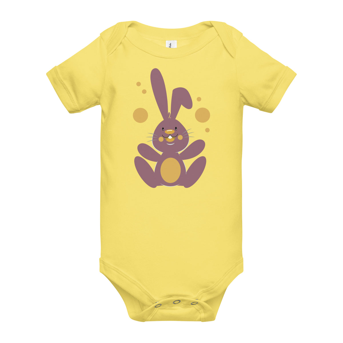 Adorable Bunny Bliss Baby - - Baby Short One Sleeve Piece