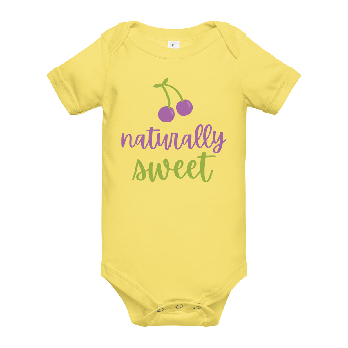 Naturally Sweet Baby Onesie – Cherish Every Moment - -