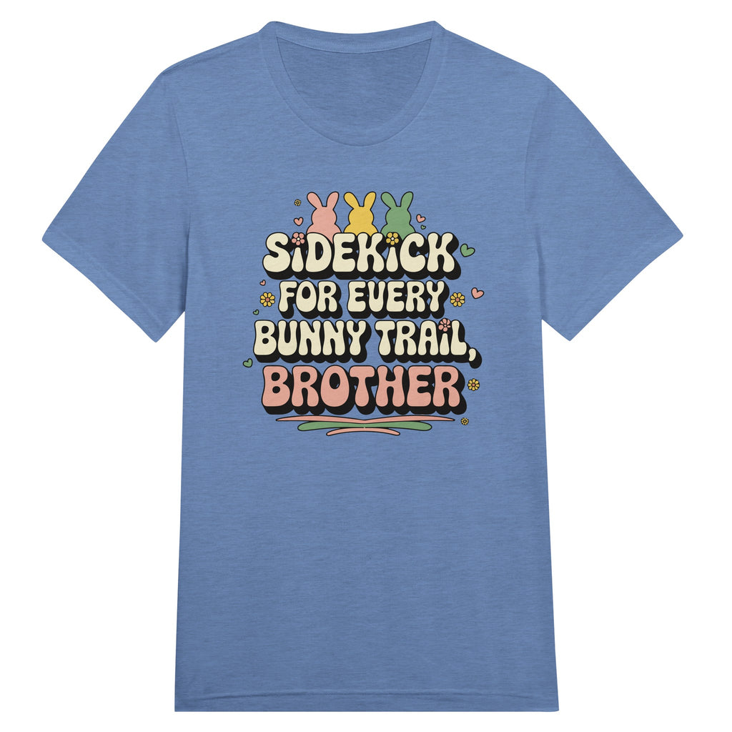 Easter Adventures with My Brother – The Ultimate Sidekick! - Blue Triblend - T-Shirt