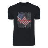 Celebrate with Patriotism - Black - Crewneck T.shirts