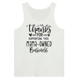 Empowering Moms - Thanks for Your Support - White - Tank Tops