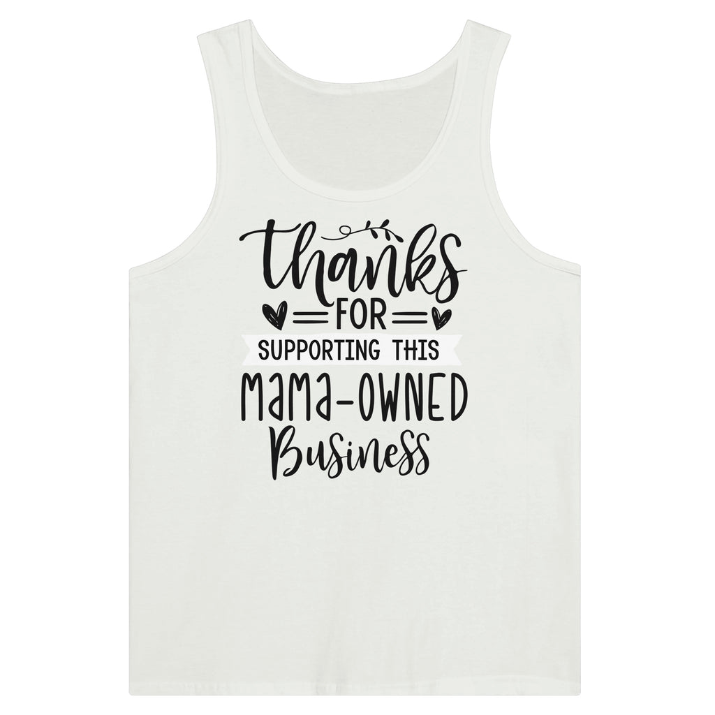 Empowering Moms - Thanks for Your Support - White - Tank Tops