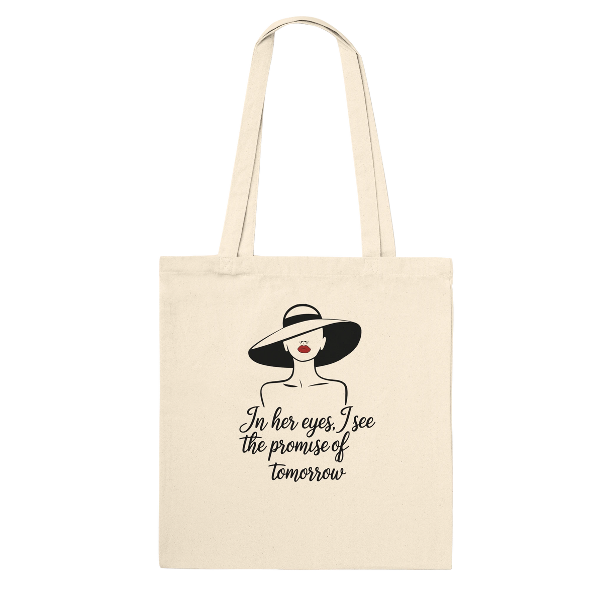 In Her Eyes Tote Bag – Empowerment Gift - Default Title - Tote Bags