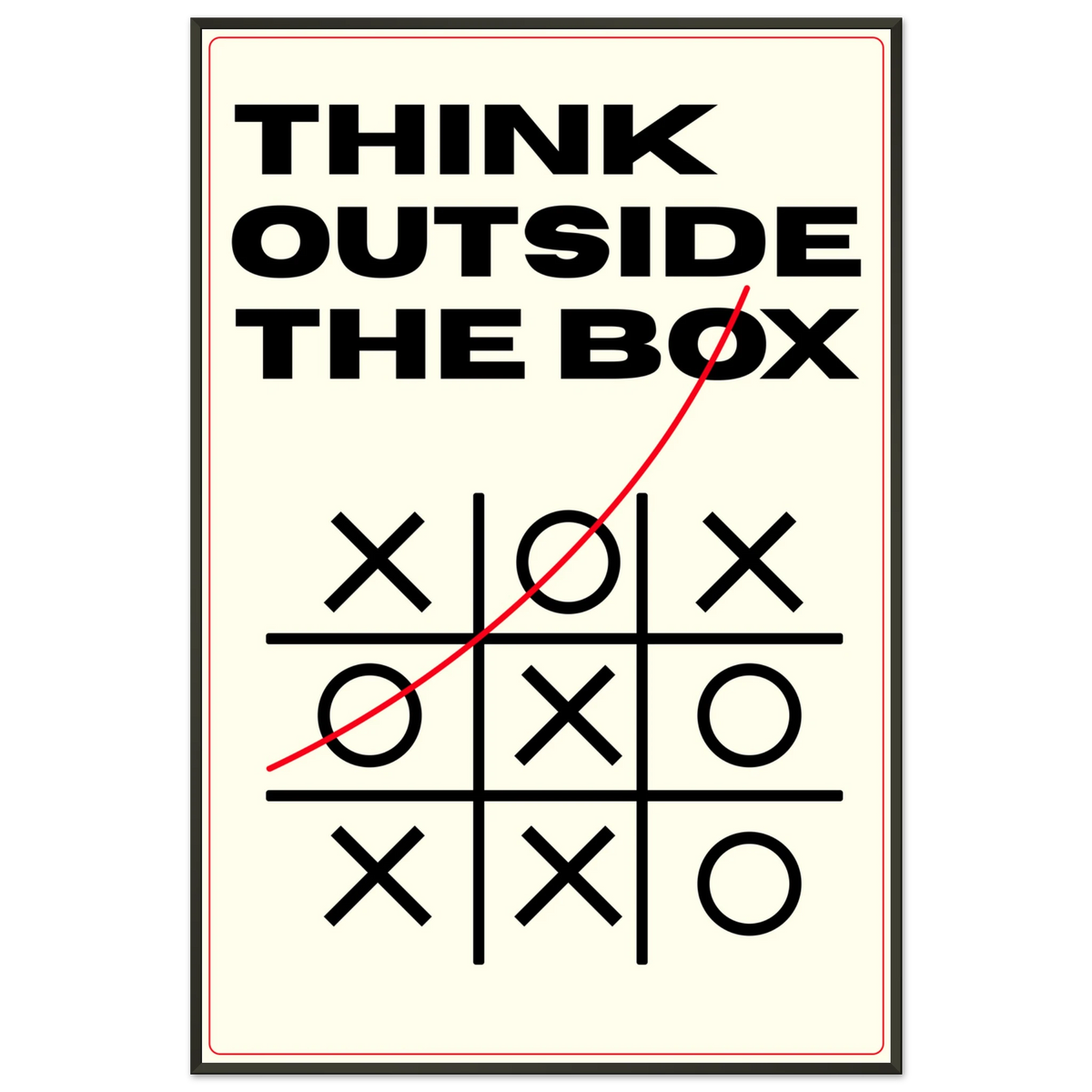 Creative Moves Only - Metal Framed Poster - Default Title - Metal Framed Posters