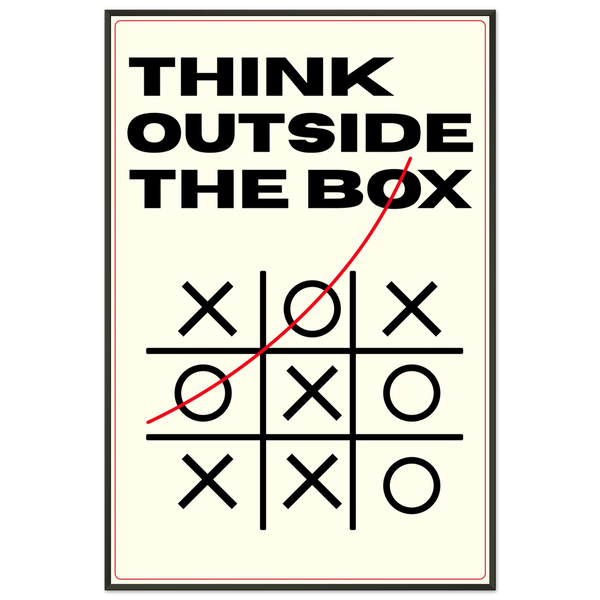 Creative Moves Only - Metal Framed Poster - Default Title - Metal Framed Posters