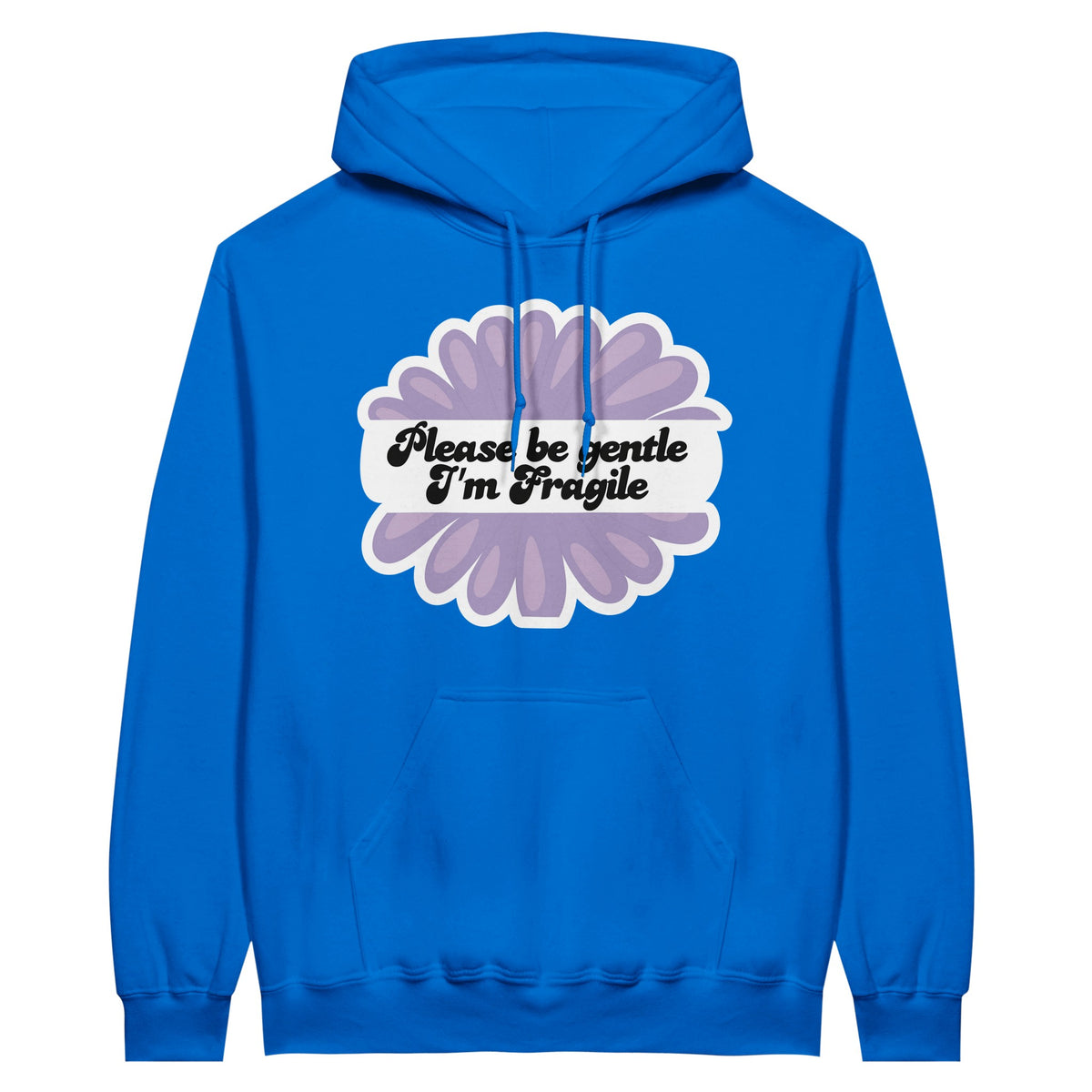 Sunflower Whispers - A Hoodie of Tender Reminders - Royal - Hoodies