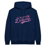 Special Delivery - Blossoming Memories Unfold on this Classic Hoodie - Navy - Hoodies