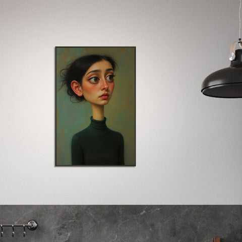 Image of The Longing Look - Whimsical Portrait Art