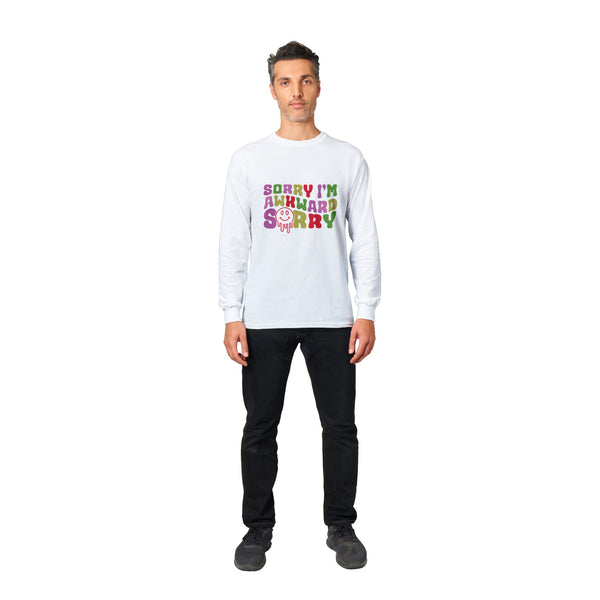 Awkward Charm - Flaunt Your Quirkiness in Style - - Long Sleeve T-shirts