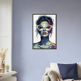 Bold Vision - A Kaleidoscope of Style and Color - 40x60 cm 16x24″ - Framed Posters