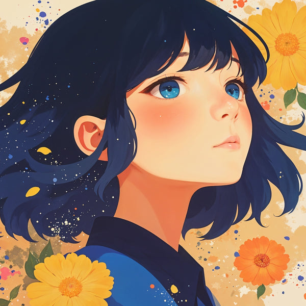 Portrait of Serenity and Strength - - Framed Posters