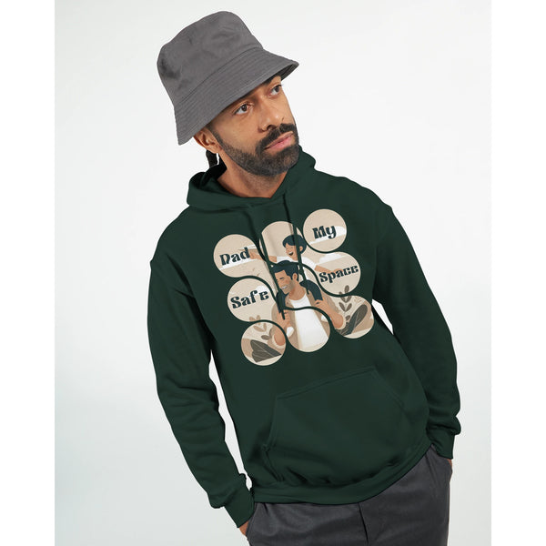 Cherished Adventures - Celebrating Dad’s Love - Forest Green - Hoodies