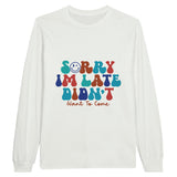 Late Arrival Chic - Wear Your Excuses with Style - White - Sweatshirt