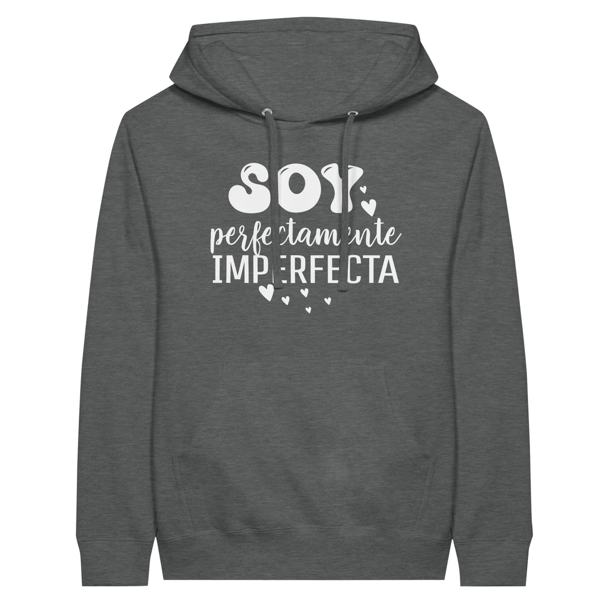 Soy Perfectamente Imperfecta - Embrace Your Uniqueness in Style - Graphite Heather - Print Material