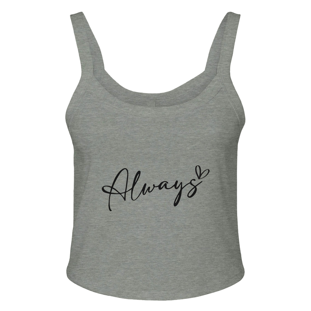 Always Love - A Reminder of Love's Presence - Athletic Heather - Tank Tops