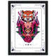 A4 21x29.7 cm / 8x12″ / Black frame / Tiger Spirit