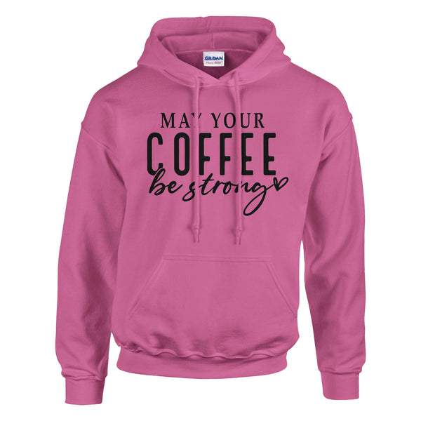 Morning Rituals - Embrace Coffee Comfort - Azalea - Hoodies