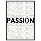 Passionate Repetition - Art That Inspires - 50x70 cm 20x28″ - Metal Framed Posters