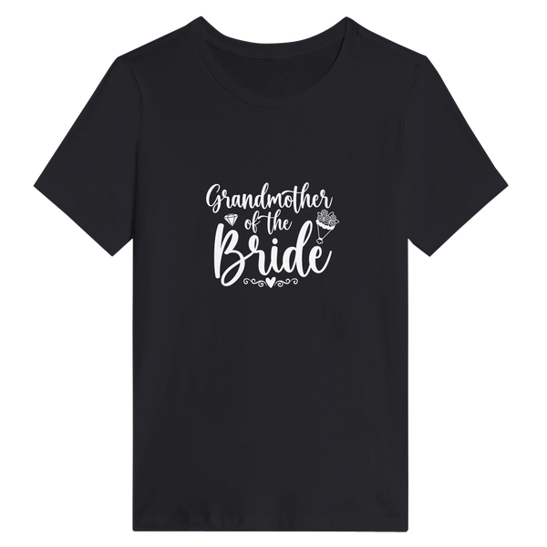 Guardian of Tradition - Celebrate with 'Grand Mother of Bride - Black - T-Shirt