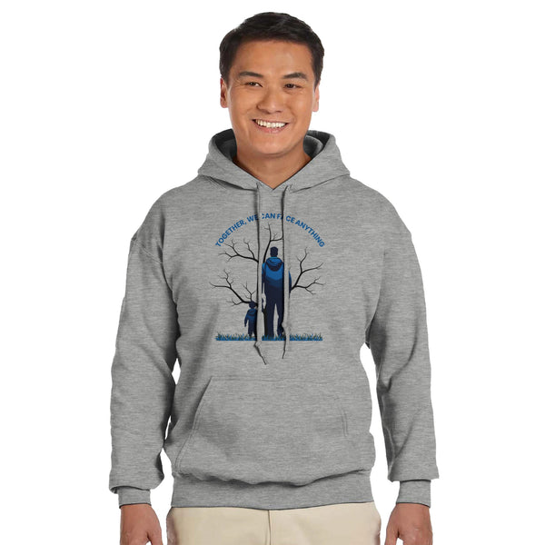 Strength in Unity - The Father-Child Bond - Ash - Hoodies