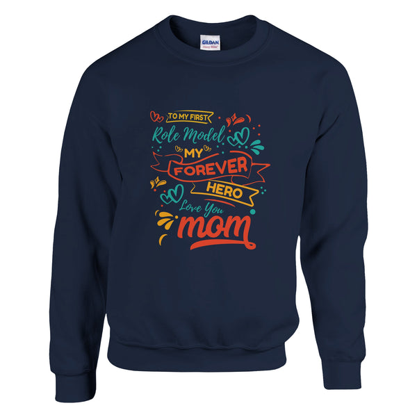 Brighten Your Day - A Tribute to Mom - Navy - Sweatshirts