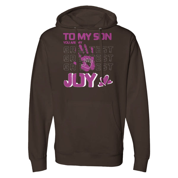 My Joy, My Son - A Mother's Message in Every Stitch - - Sweatshirts