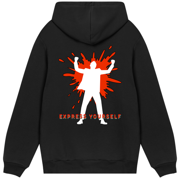 Iconic Expression - Bold Style Hoodie - Black men - Hoodies