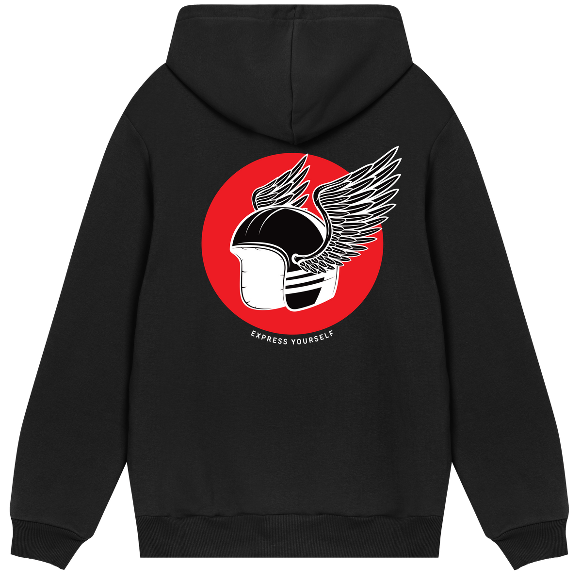 Wings of Freedom Hoodie - Black men - Hoodies