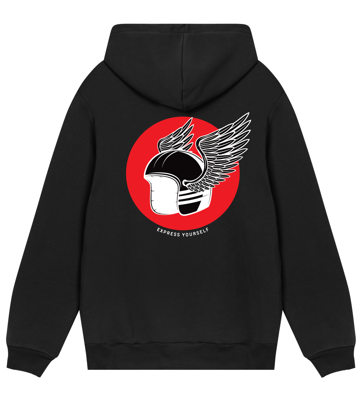 Wings of Freedom Hoodie - Black men - Hoodies