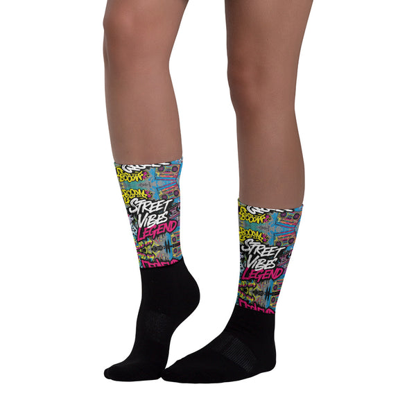 Urban Pulse - Graffiti Art Socks - - Socks