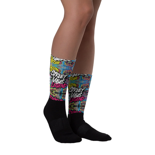 Urban Pulse - Graffiti Art Socks - XL - Socks