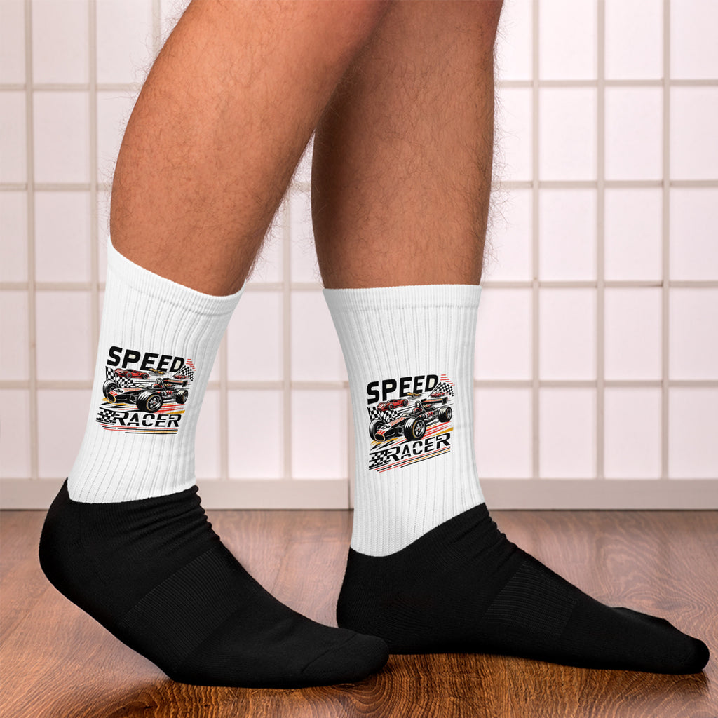 Blazing Speeds - Racing Socks for the Fast Lane - XL - Socks