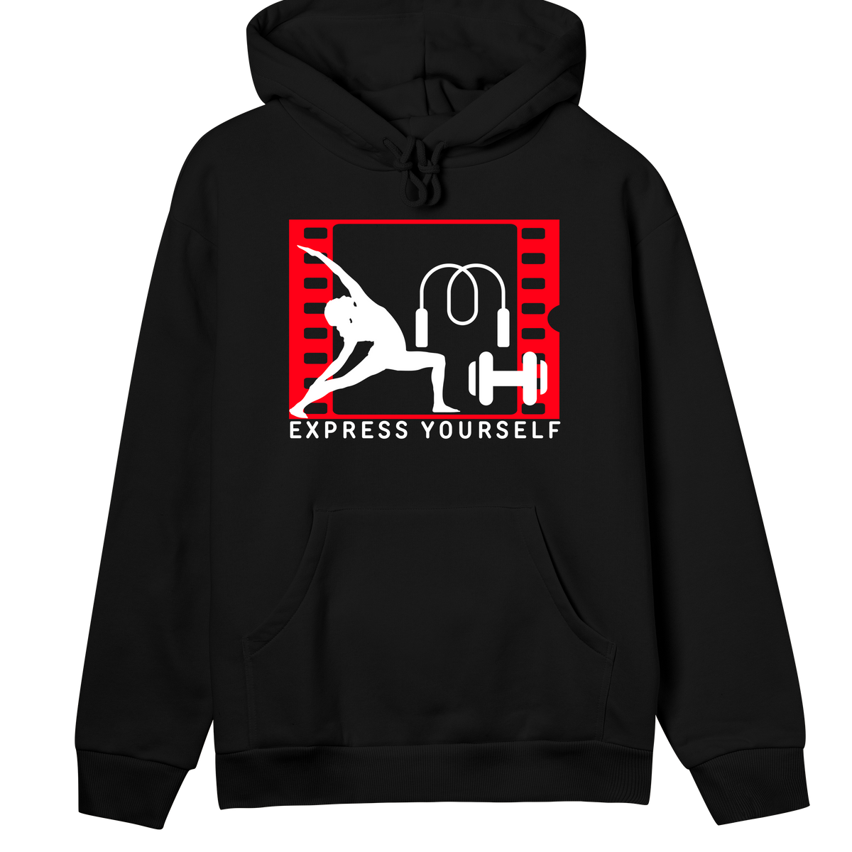 Cinematic Fitness - Unleash Your Style - Black women - Hoodies