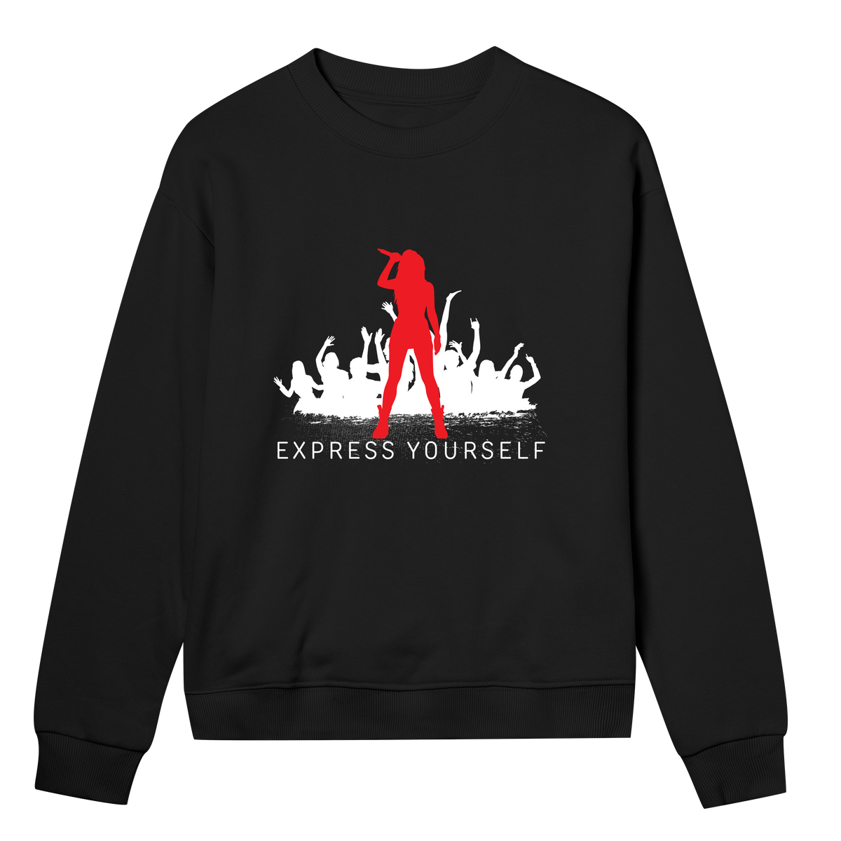 Rock the Stage - Express Yourself Sweatshirt - Black women - Sweatshirts