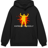 Bold and Energetic - The Express Yourself Hoodie - Black men - Hoodies