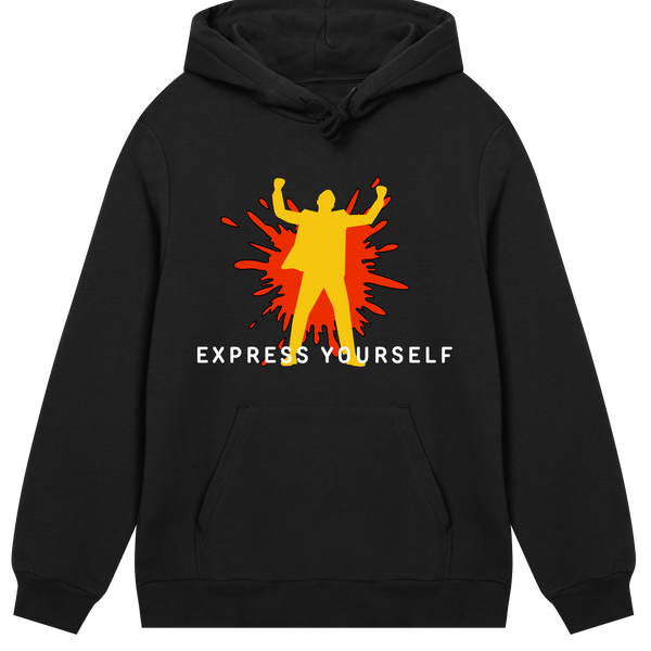 Bold and Energetic - The Express Yourself Hoodie - Black men - Hoodies