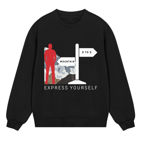 From 9 to 5 to Peaks - Black men - Sweatshirts