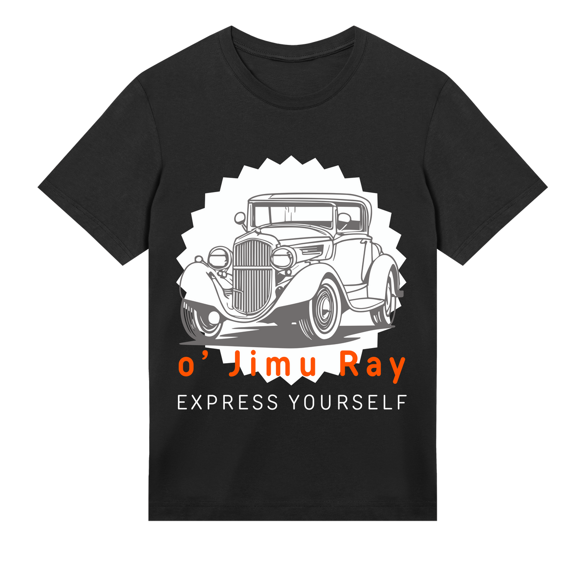 Retro Ride - Express Yourself - Black men - T-shirts