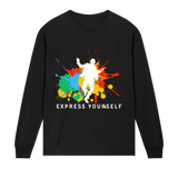 Playful Expressions - Define Your Style - Black men - Long Sleeve T-shirts