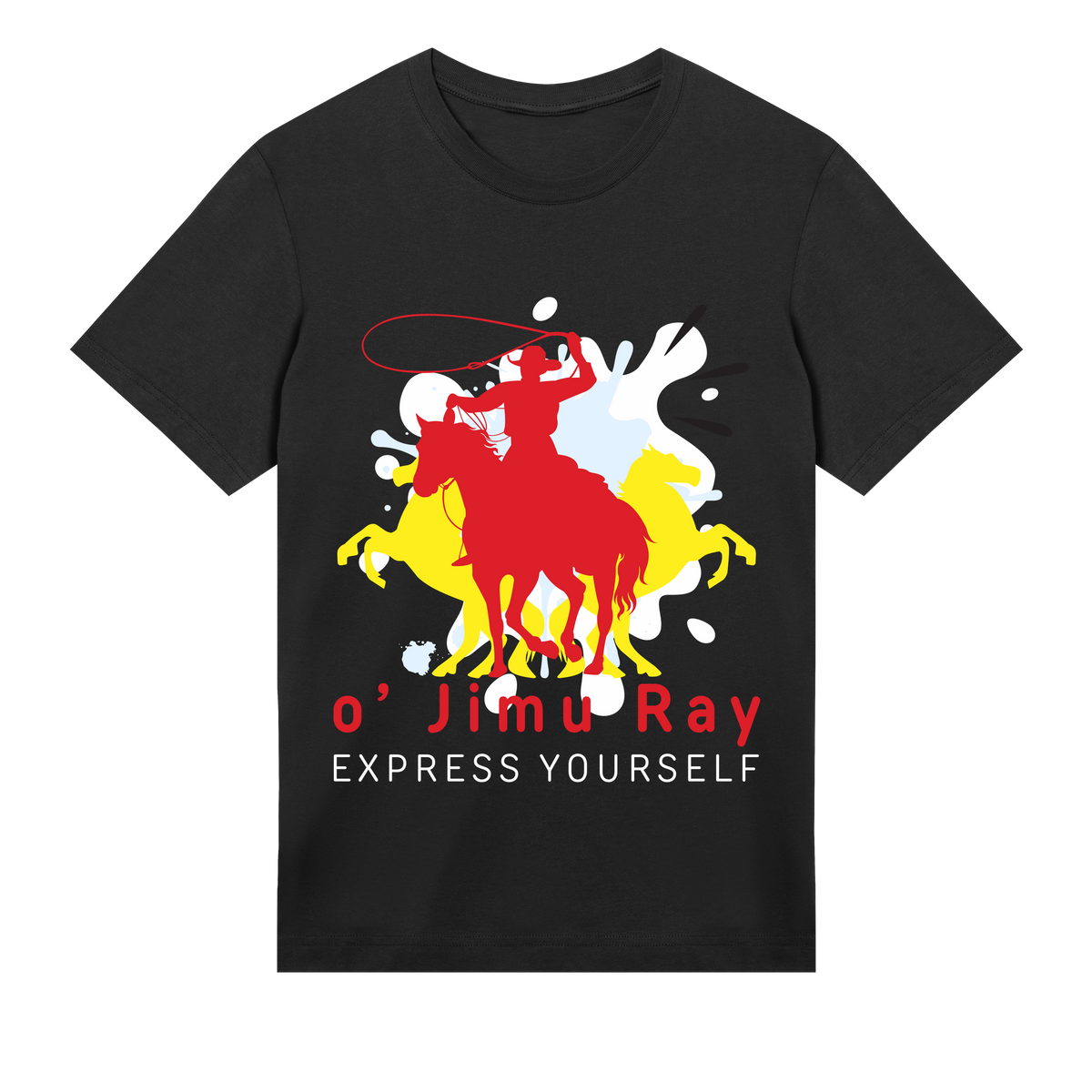 Bold Ride - Cowboy Legacy Tee - Black men - T-shirts