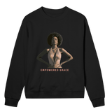 Empowered Grace - Bold Elegance Sweatshirt - Black women - Sweatshirts