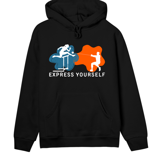 Sports Fusion - Express Yourself Hoodie - Black women - Hoodies