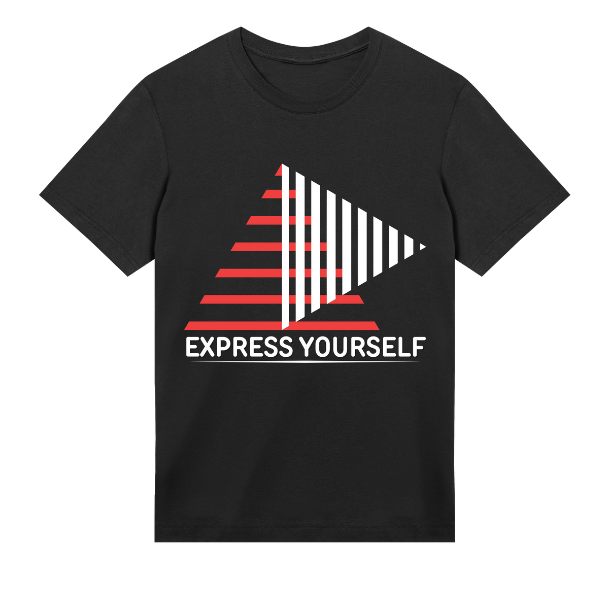 Stripes of Self-Expression - Black men - T-shirts