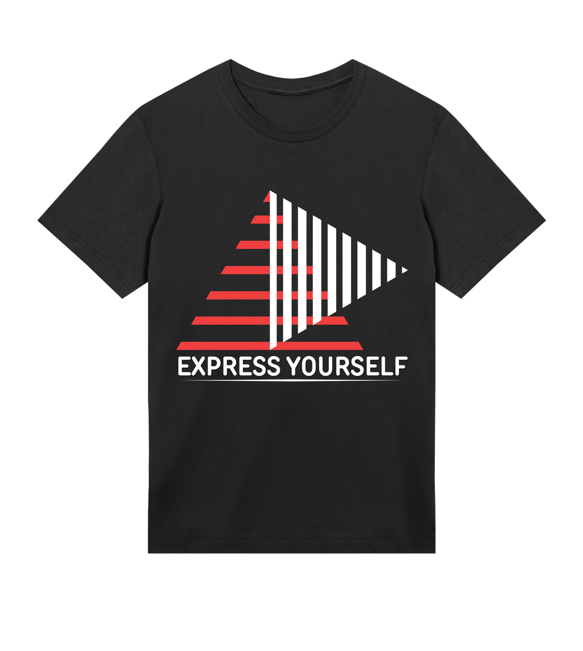 Stripes of Self-Expression - Black men - T-shirts