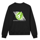 Graceful Movement - Bold & Stylish - Black women - Sweatshirts