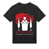 Iconic American Vibes - o' Jimu Ray 4th July Special - Black men - T-shirts