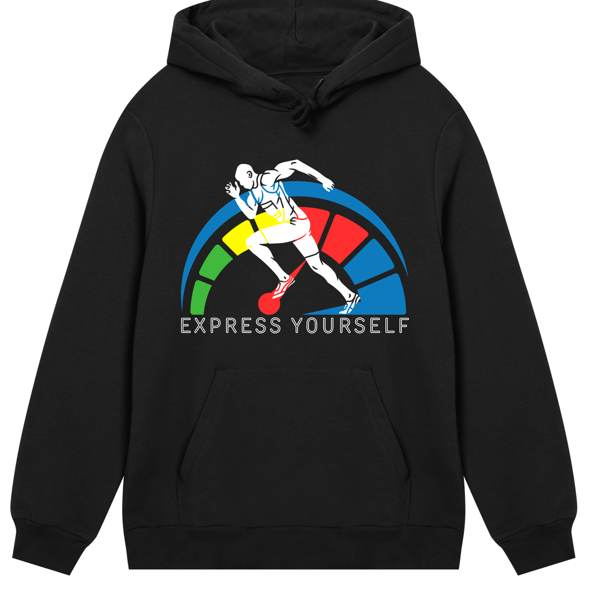 Bold Expressions: - Men’s Hoodie - Black men - Hoodies