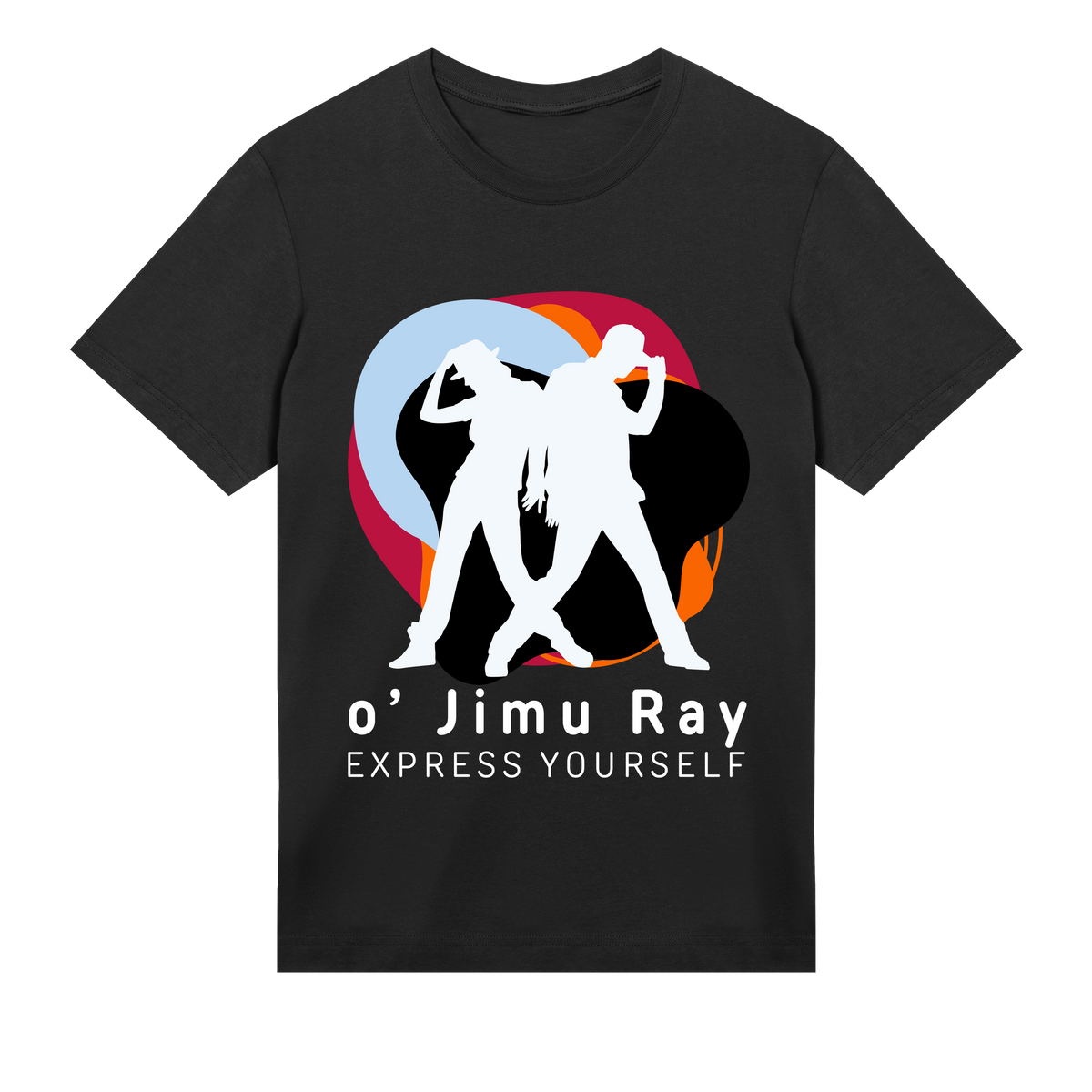 Rhythmic Duo Tee - Black men - T-shirts