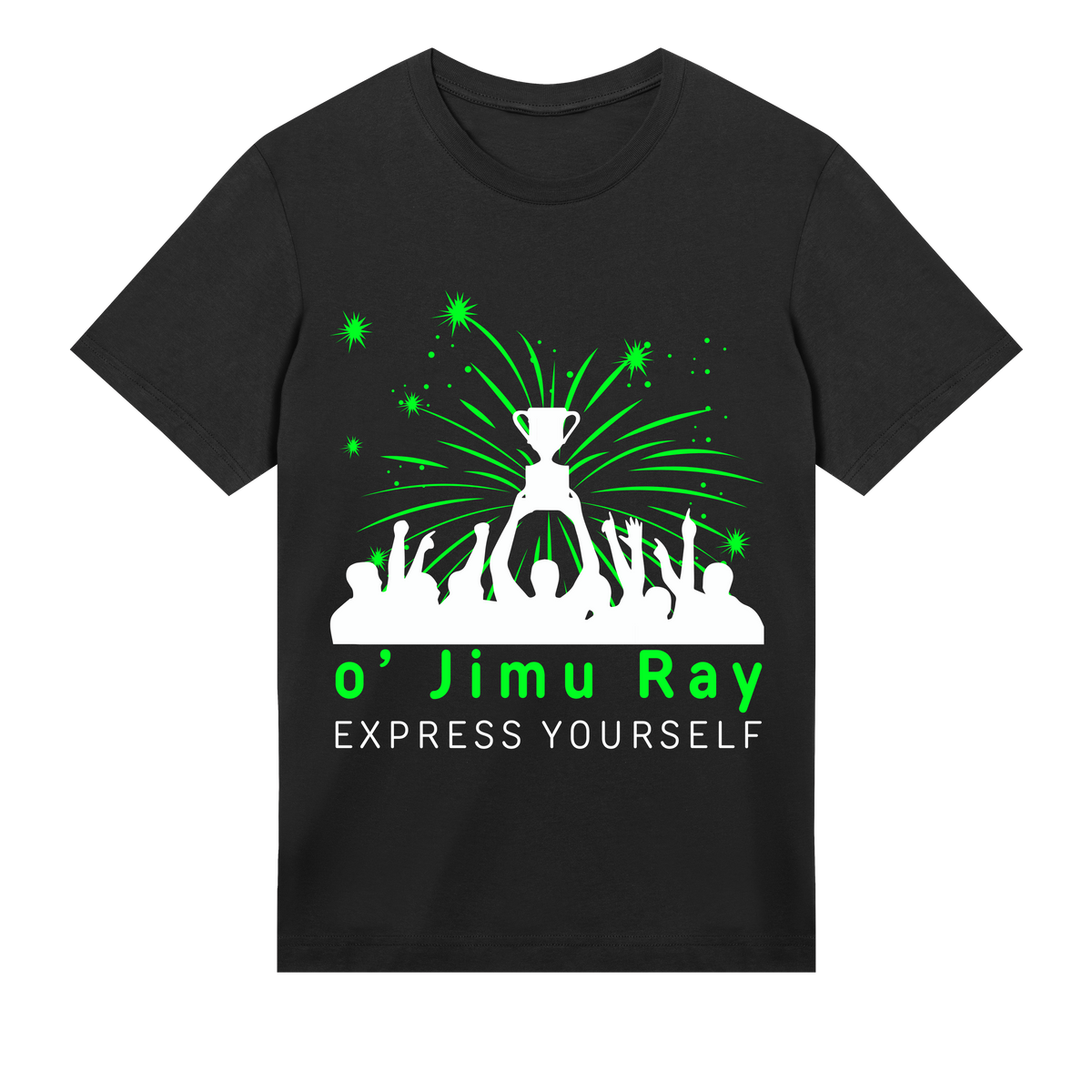 Celebrate in Style - Fireworks Burst - Black men - T-shirts