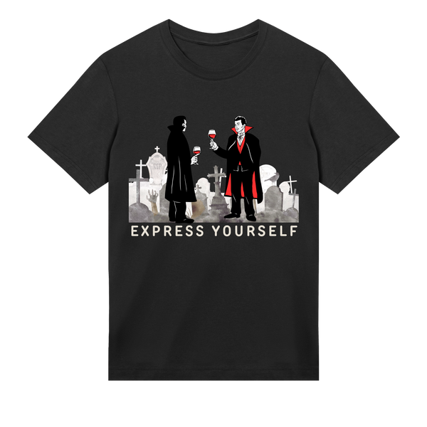 Raise a Glass with Vampires - Black men - T-shirts